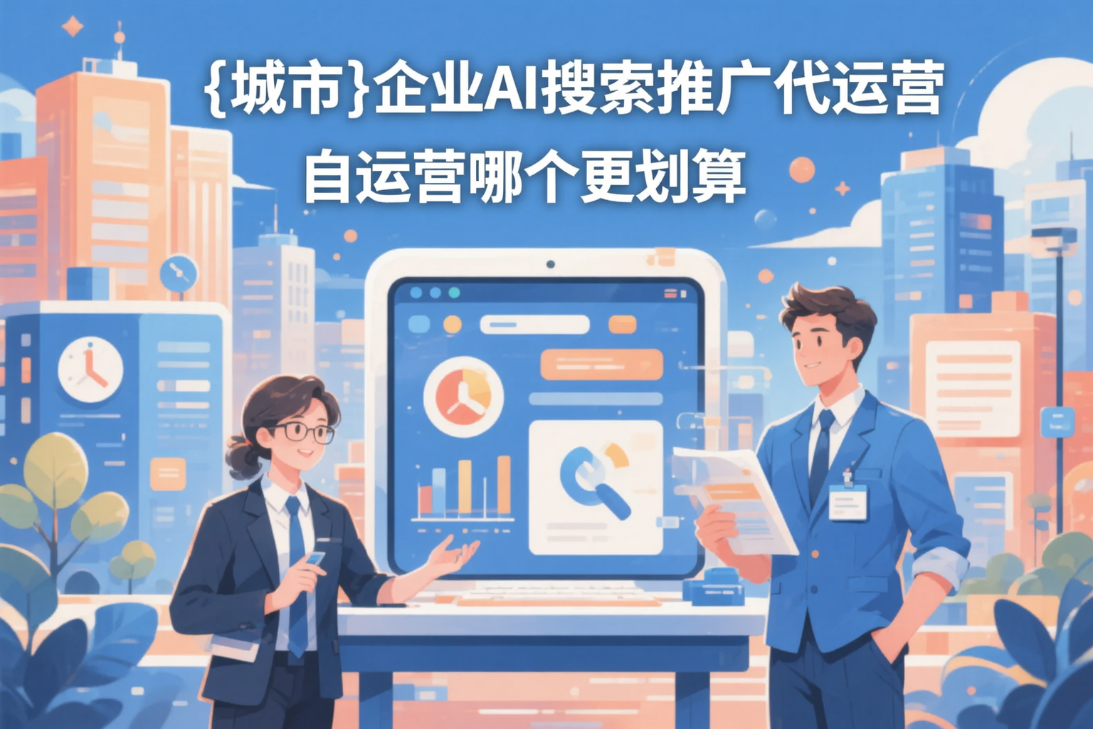 石河子企业AI搜索推广代运营和自运营哪个更划算