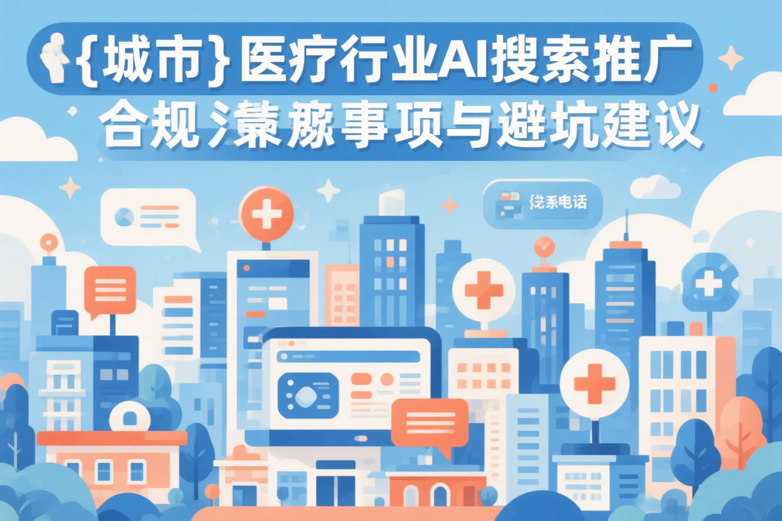 石河子医疗行业AI搜索推广合规注意事项与避坑建议