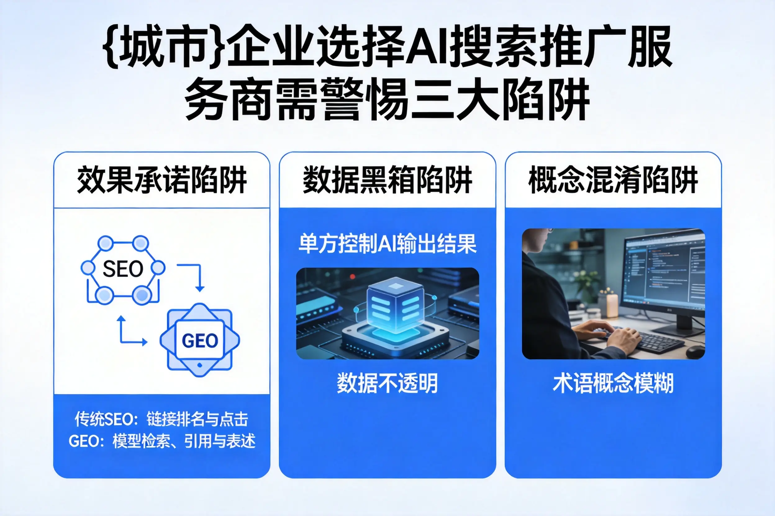 石河子企业选择AI搜索推广服务商需警惕三大陷阱