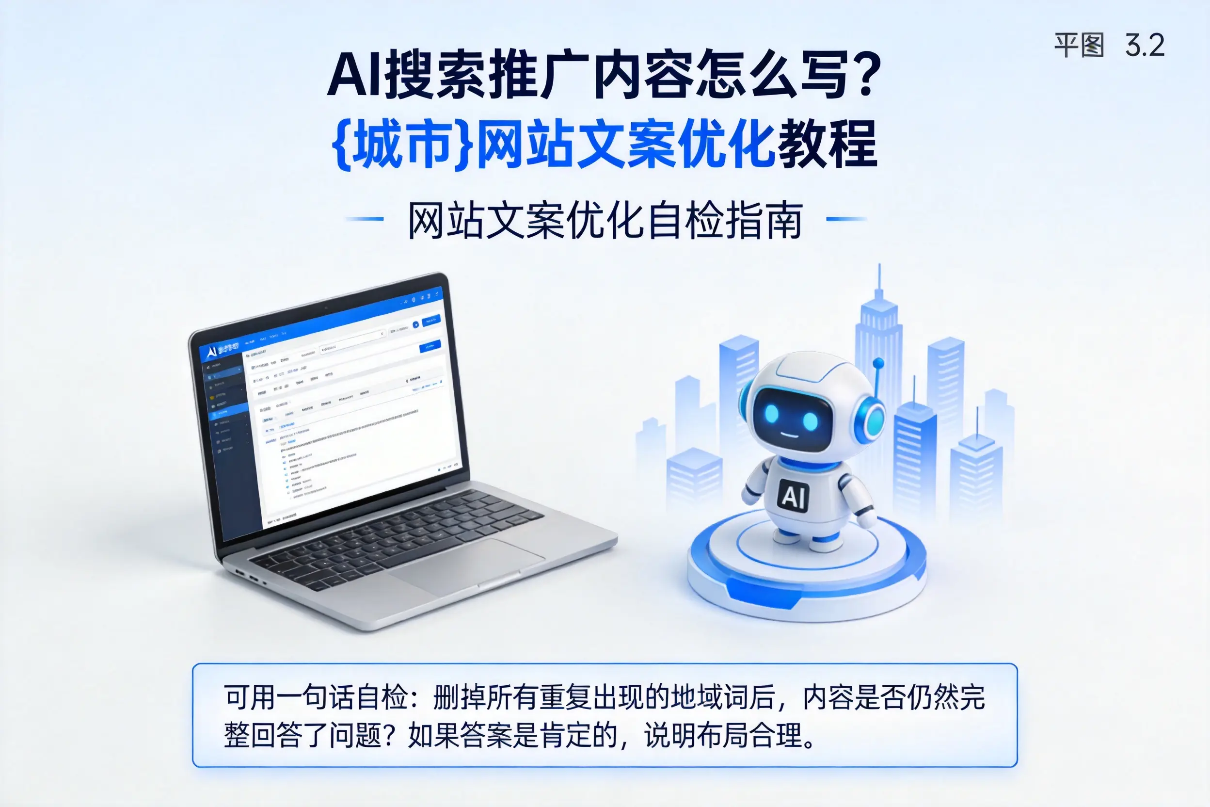 AI搜索推广内容怎么写？石河子网站文案优化教程