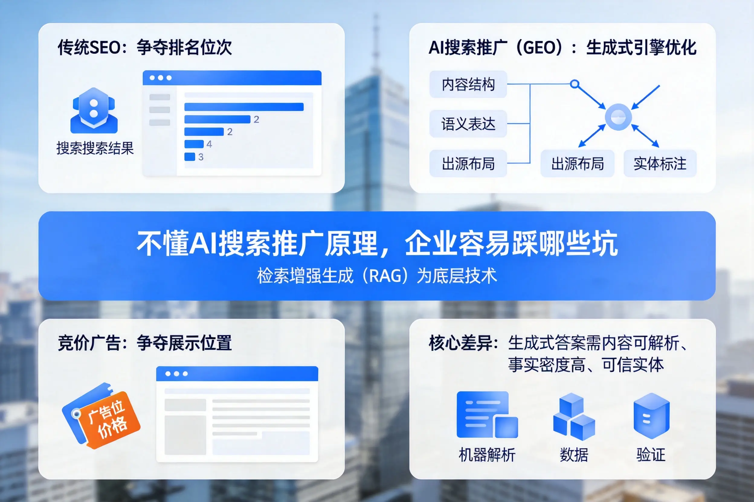 不懂AI搜索推广原理，石河子企业容易踩哪些坑