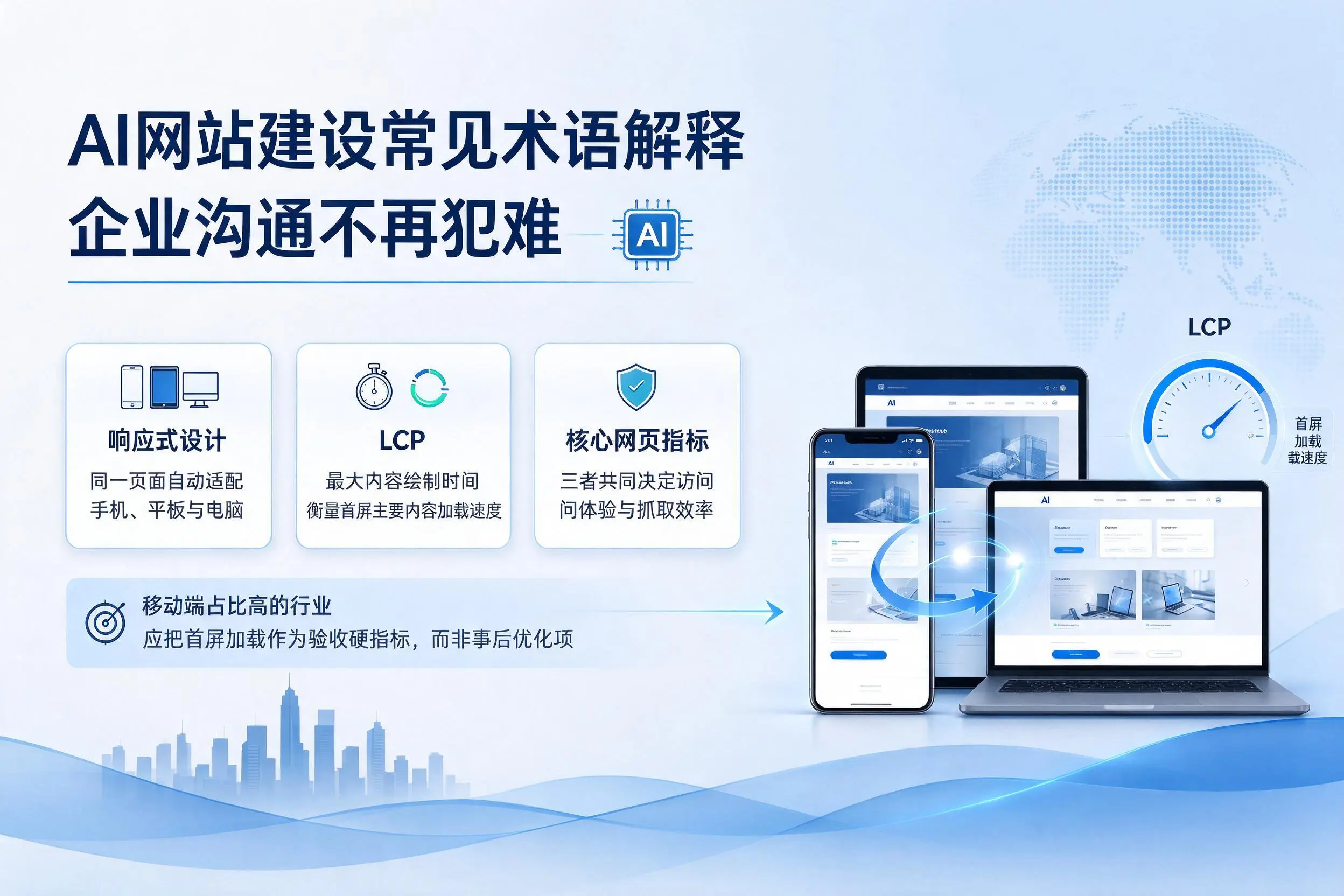 AI网站建设常见术语解释,石河子企业沟通不再犯难