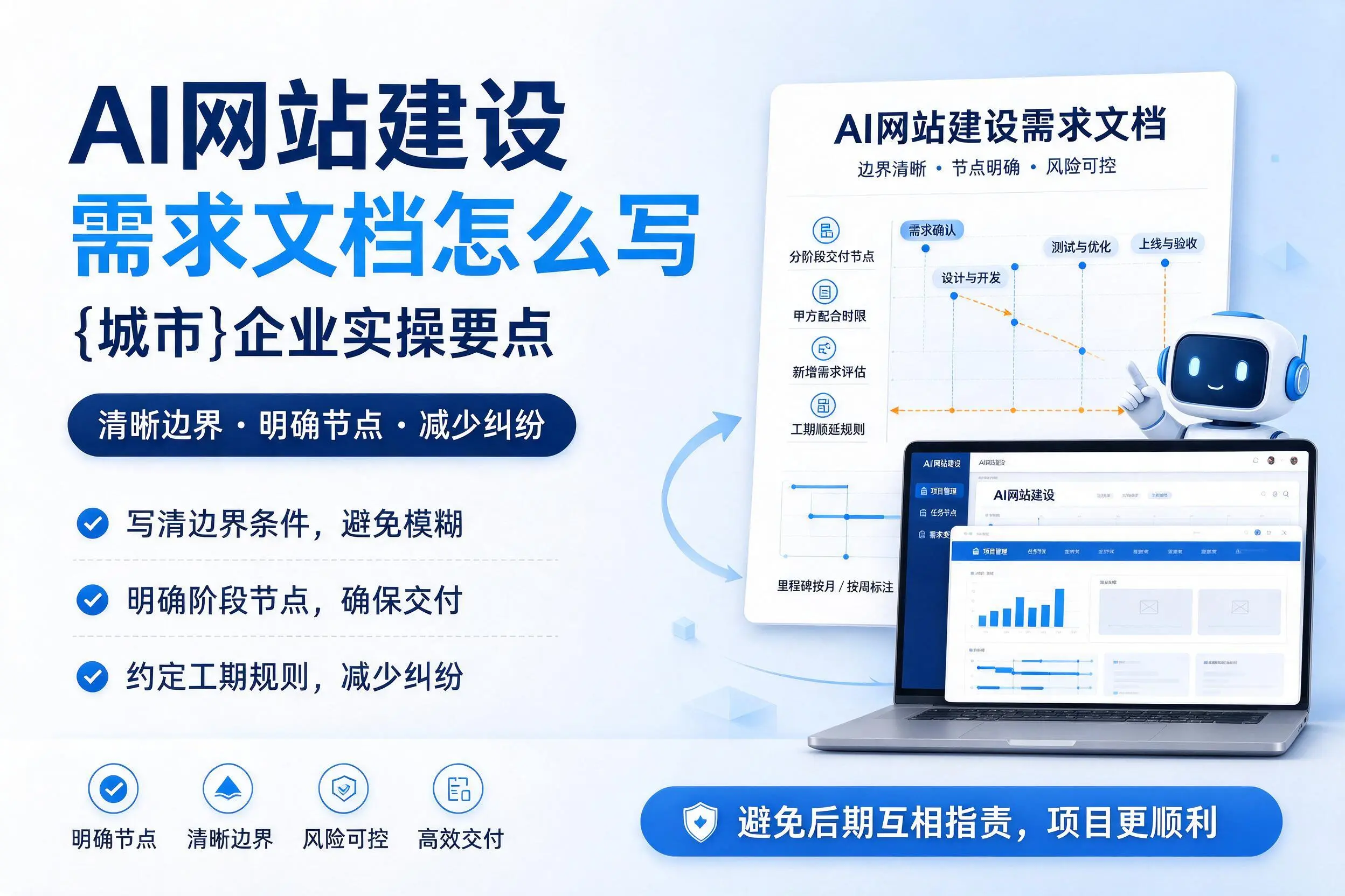 AI网站建设需求文档怎么写，石河子企业实操要点